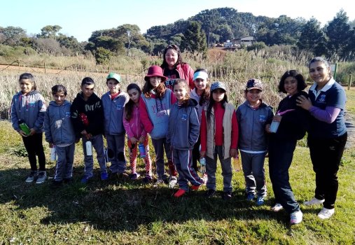 Visitas no aterro sanitário